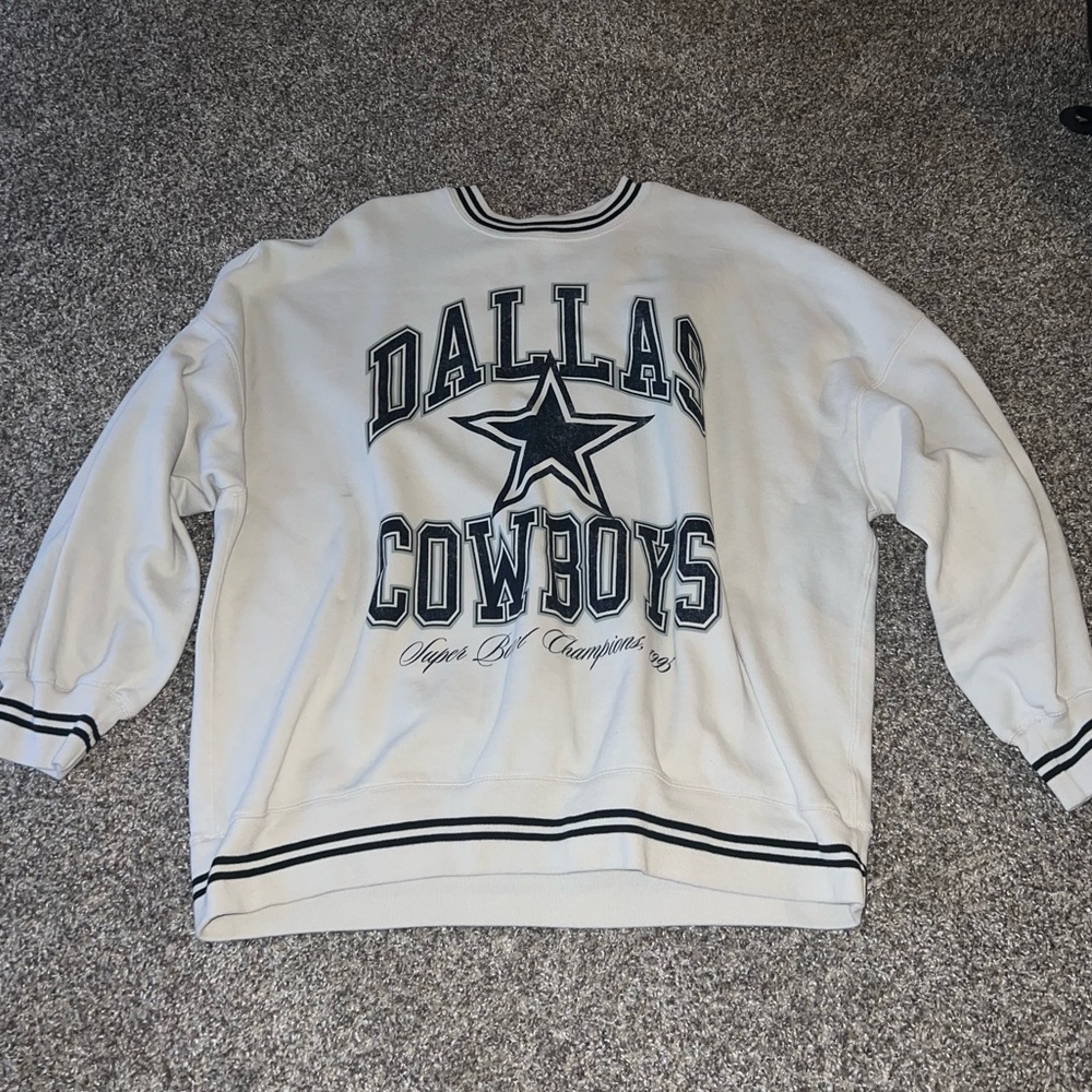 abercrombie cowboys crewneck